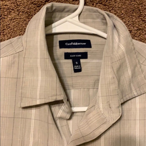 CHEMISE À TEXTURE ET À IMPRIMÉ À CARREAUX - Beige clair | Suisse